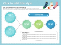 쇼핑 뷰티 PPT 템플릿 양말 디자인 템플릿(자동완성형포함)_슬라이드8