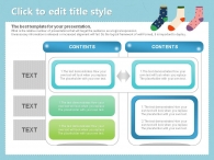 쇼핑 뷰티 PPT 템플릿 양말 디자인 템플릿(자동완성형포함)_슬라이드10