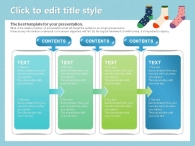 쇼핑 뷰티 PPT 템플릿 양말 디자인 템플릿(자동완성형포함)_슬라이드12