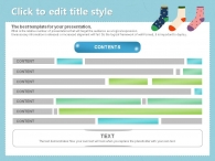 쇼핑 뷰티 PPT 템플릿 양말 디자인 템플릿(자동완성형포함)_슬라이드18