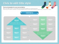 쇼핑 뷰티 PPT 템플릿 양말 디자인 템플릿(자동완성형포함)_슬라이드23