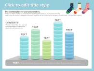 쇼핑 뷰티 PPT 템플릿 양말 디자인 템플릿(자동완성형포함)_슬라이드24
