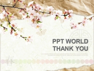 nature life PPT 템플릿 봄날의 벚꽃_슬라이드4