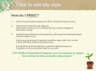 흙 꽃집 PPT 템플릿 봄맞이 분갈이 템플릿_슬라이드3