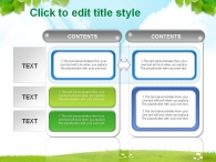 자연친화 꽃 PPT 템플릿 자연과 함께하는 독서(자동완성형포함)_슬라이드10