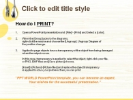 조리법 주황색 PPT 템플릿 심플한 요리 레시피 템플릿(자동완성형포함)_슬라이드4