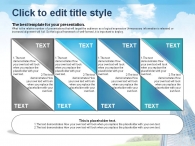 고층빌딩 하늘 PPT 템플릿 친환경 도시 계획 템플릿(자동완성형포함)_슬라이드9