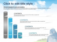 고층빌딩 하늘 PPT 템플릿 친환경 도시 계획 템플릿(자동완성형포함)_슬라이드12