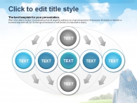 고층빌딩 하늘 PPT 템플릿 친환경 도시 계획 템플릿(자동완성형포함)_슬라이드23