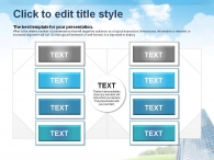 고층빌딩 하늘 PPT 템플릿 친환경 도시 계획 템플릿(자동완성형포함)_슬라이드25