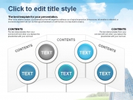고층빌딩 하늘 PPT 템플릿 친환경 도시 계획 템플릿(자동완성형포함)_슬라이드27
