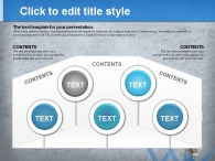 꺾은선 파란색 PPT 템플릿 기업 성장 그래프 템플릿(자동완성형포함)_슬라이드27