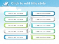 그린 새 PPT 템플릿 비둘기의 희망찬 날개짓(자동완성형포함)_슬라이드28