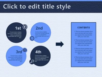 화살표 텍스트 상자 PPT 템플릿 1종 전개형 다이어그램_슬라이드1