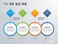 물결 무늬 PPT 템플릿 스마트폰의 다양한 기능들(자동완성형포함)_슬라이드24