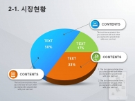 물결 무늬 PPT 템플릿 스마트폰의 다양한 기능들(자동완성형포함)_슬라이드9