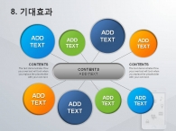 물결 무늬 PPT 템플릿 스마트폰의 다양한 기능들(자동완성형포함)_슬라이드25