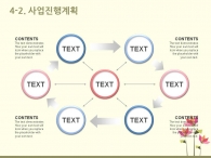 풍경 동물 PPT 템플릿 봄을 알리는 꽃과나비 일러스트 템플릿(자동완성형포함)_슬라이드18