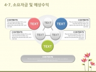 풍경 동물 PPT 템플릿 봄을 알리는 꽃과나비 일러스트 템플릿(자동완성형포함)_슬라이드22