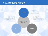 소요자금 예상수익 PPT 템플릿 기하학 패턴 그래픽 템플릿(자동완성형포함)_슬라이드23