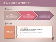 일정 대차대조표 PPT 템플릿 핑크 뷰티 코스메틱(자동완성형포함)_슬라이드10