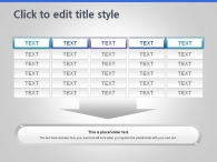 팀워크 표시 PPT 템플릿 심플한 블루 큐브 그래픽(자동완성형포함)_슬라이드9