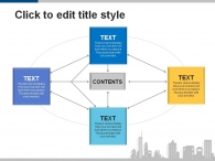 화살표 입체 PPT 템플릿 10종 연계형 다이어그램02_슬라이드15