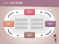 일정 대차대조표 PPT 템플릿 핑크 뷰티 코스메틱(자동완성형포함)_슬라이드18