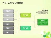 예상수익 세부일정계획 PPT 템플릿 다각형 그린 패턴 그래픽(자동완성형포함)_슬라이드7