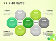 예상수익 세부일정계획 PPT 템플릿 다각형 그린 패턴 그래픽(자동완성형포함)_슬라이드13