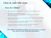 모양 도형 PPT 템플릿 시원한 블루 사각패턴(자동완성형포함)_슬라이드4