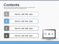 그래픽 모눈종이 PPT 템플릿 통신 네트워크 비즈니스(자동완성형포함)_슬라이드2