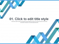 겹치다 겹치는 PPT 템플릿 기하학 블루 라인 그래픽_슬라이드2