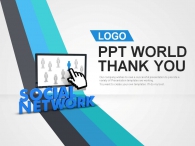 포인터 그래픽 PPT 템플릿 소셜 네트워크 시대(자동완성형포함)_슬라이드36