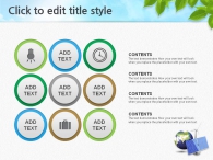 디자인 그래픽 PPT 템플릿 친환경 에너지 개발 프로젝트(자동완성형포함)_슬라이드13