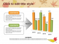 물감 수채화 PPT 템플릿 가을 단풍잎 일러스트(자동완성형포함)_슬라이드25