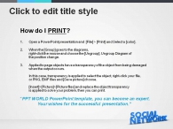 포인터 그래픽 PPT 템플릿 소셜 네트워크 시대_슬라이드3
