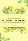 단정한 나뭇잎 PPT 템플릿 빈티지 감성 노란장미 템플릿(자동완성형포함)_슬라이드26