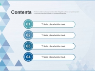 그린 녹색 PPT 템플릿 자유로운 삼각패턴(자동완성형포함)_슬라이드2