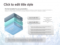자연 워터 PPT 템플릿 시원한 물방울들(자동완성형 포함)_슬라이드9