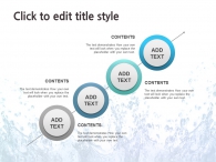 자연 워터 PPT 템플릿 시원한 물방울들(자동완성형 포함)_슬라이드28