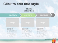 모래 다리 PPT 템플릿 해변의 휴식(자동완성형포함)_슬라이드7