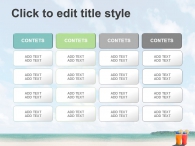 모래 다리 PPT 템플릿 해변의 휴식(자동완성형포함)_슬라이드17