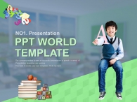 잉글리쉬 english PPT 템플릿 즐거운 영어수업(자동완성형포함)_슬라이드1