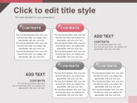 갈색 pattern PPT 템플릿 레드색상의 패턴들(자동완성형포함)_슬라이드21