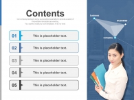 도형 일러스트 PPT 템플릿 성공을 위한 사업계획서_슬라이드1