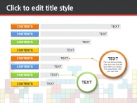 색상 컬러 PPT 템플릿 즐거운 테트리스 게임(자동완성형포함)_슬라이드27