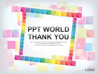 백그라운드 배경 PPT 템플릿 원색의 사각패턴들(자동완성형포함)_슬라이드36