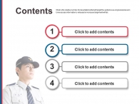 한국 태극기 PPT 템플릿 멋진 대한민국 경찰_슬라이드1