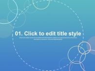 점선 실선 PPT 템플릿 알록달록 원형 그라데이션(자동완성형포함)_슬라이드3